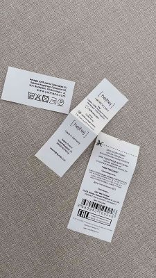 printed label